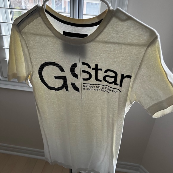 G star t shirt, white colour, size medium - Picture 1 of 1